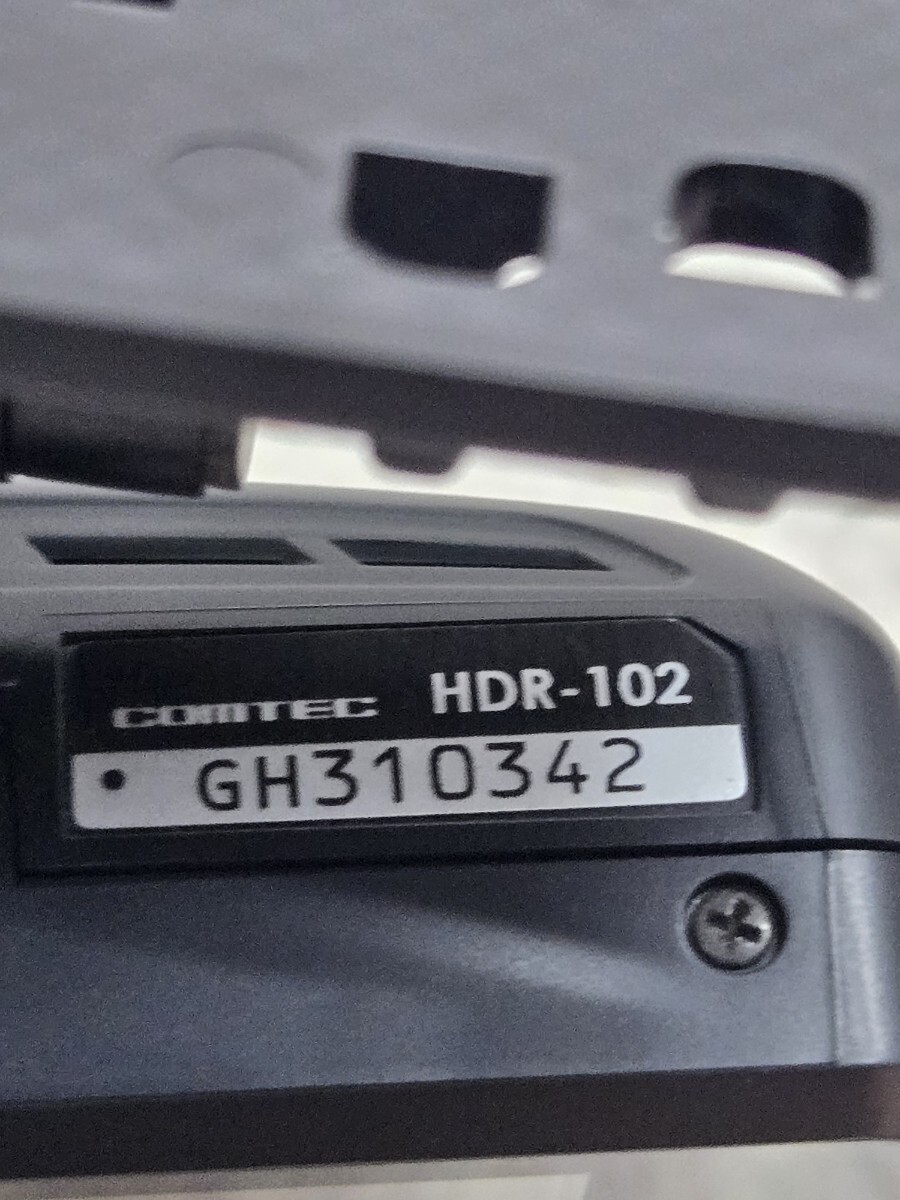 COMTEC　コムテック　ドライブレコーダー　HDR-102　♪♪ヒューズ端子電源♪♪_画像4