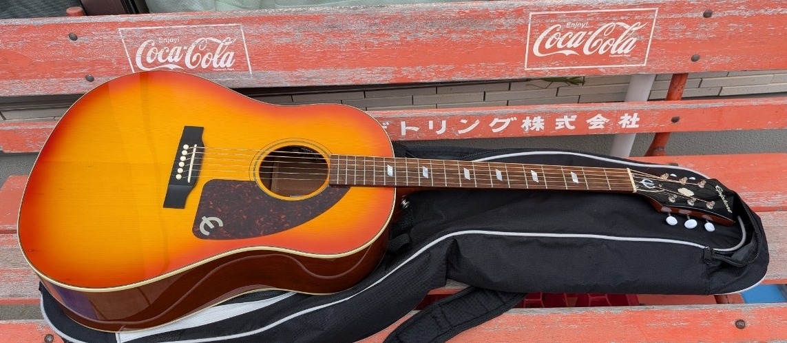 Epiphone FT-79 VC TEXAN エピフォン テキサン エレアコ ギター Gibson_画像1