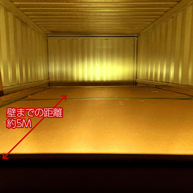 フォグランプ 左右セット 汎用 角型 イエロー ガラスレンズ カバー付き DLAA LA-1022 185×72×68mm_画像4