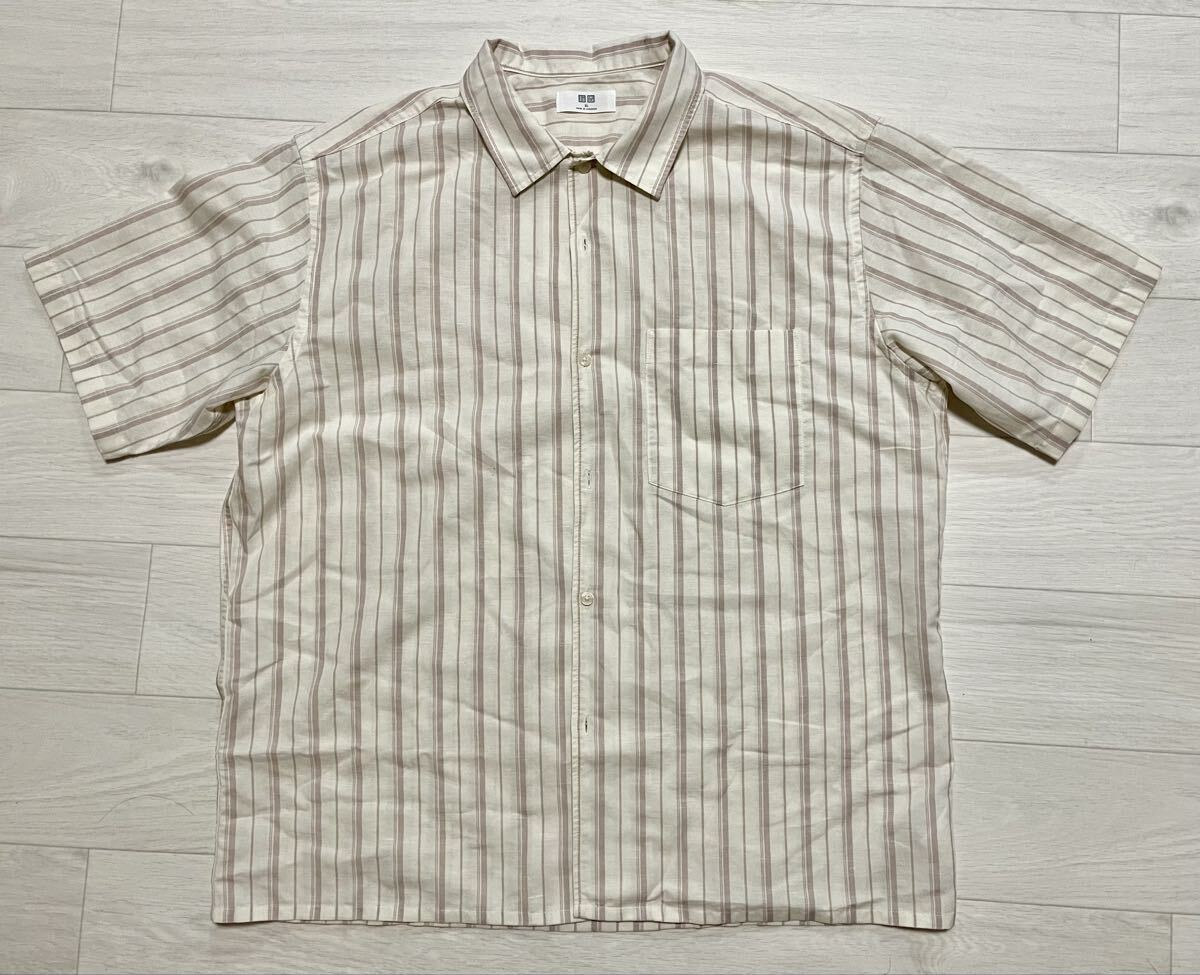 GU 半袖シャツ　新品　4枚セット　XL_画像6