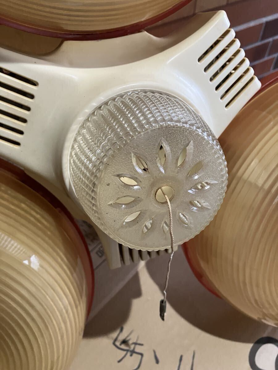 天井照明 照明器具 アンティーク レトロ 昭和レトロ 照明　小泉産業　ヒカリ蛍光灯器具_画像4