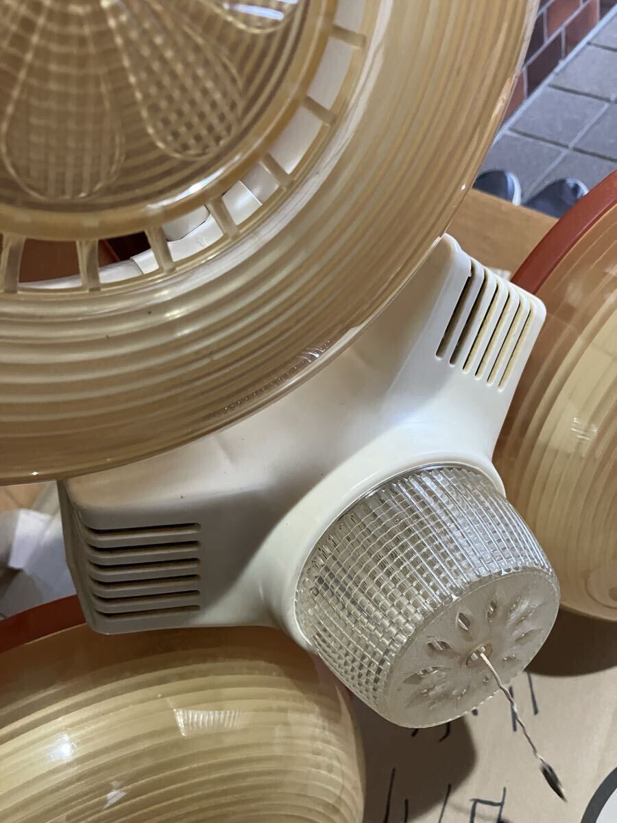 天井照明 照明器具 アンティーク レトロ 昭和レトロ 照明　小泉産業　ヒカリ蛍光灯器具_画像6