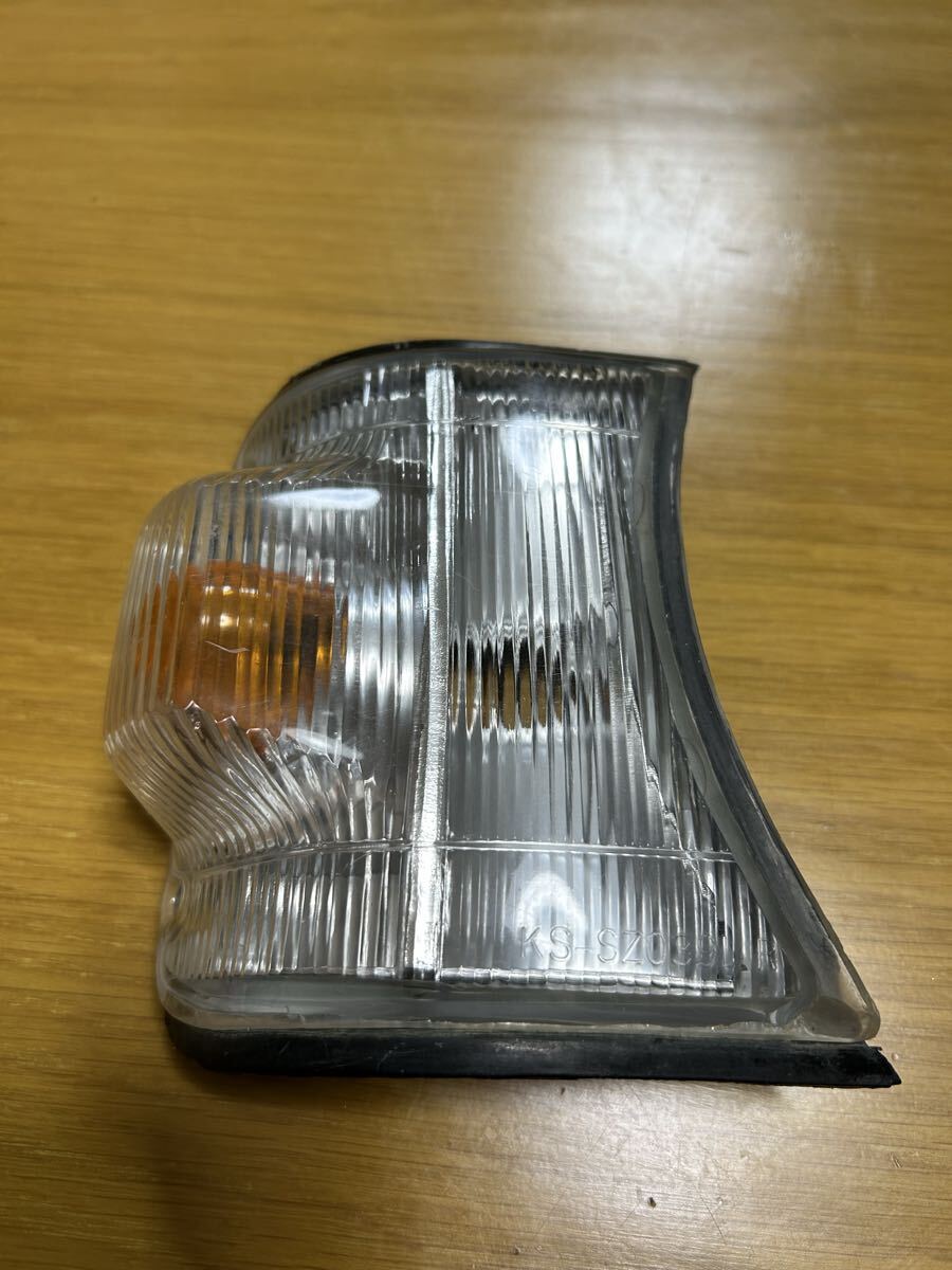  Suzuki Every Carry 51 угол линзы угловая фара круг глаз прозрачный Every Carry указатель поворота левый и правый в комплекте старый машина подлинная вещь 