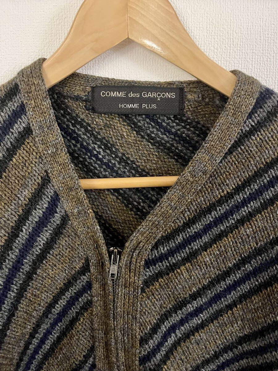 1997秋冬 コムデギャルソンオムプリュス バイアスカーディガン_画像4