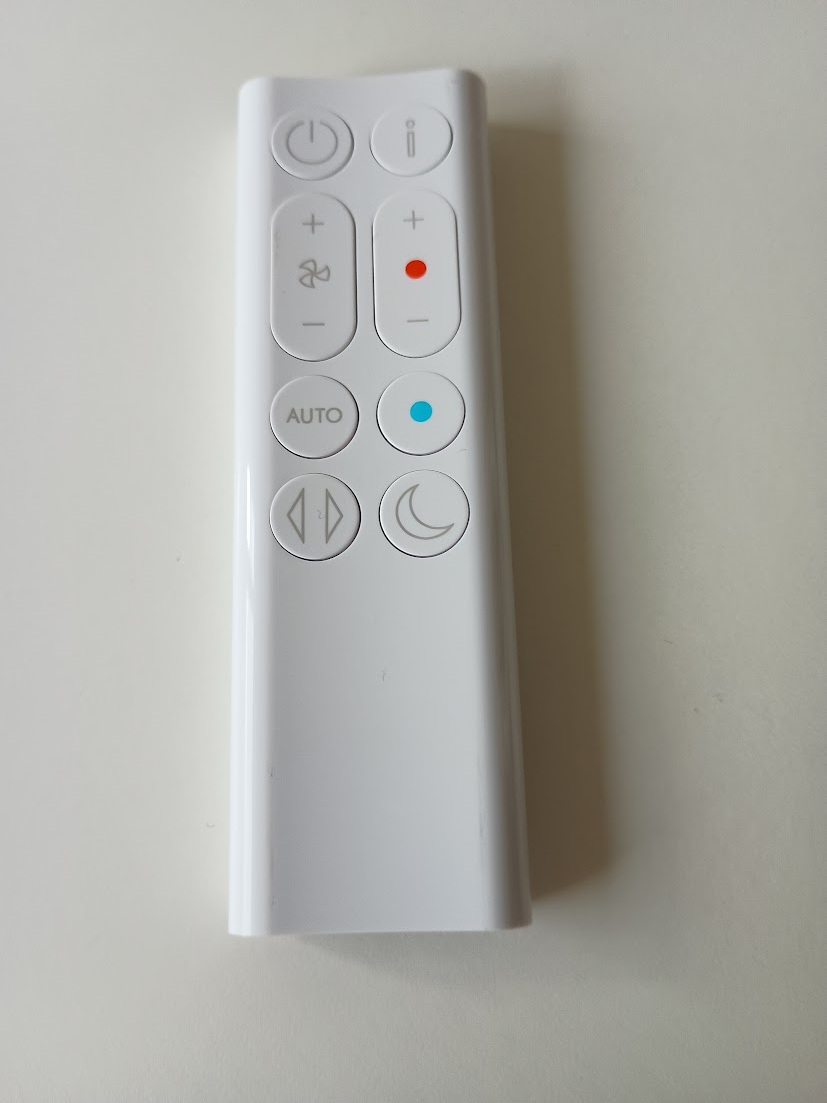 Dyson ダイソン HP10WW 空気清浄ファンヒーター リモコン付 中古 ホット&クール ホワイト_画像6