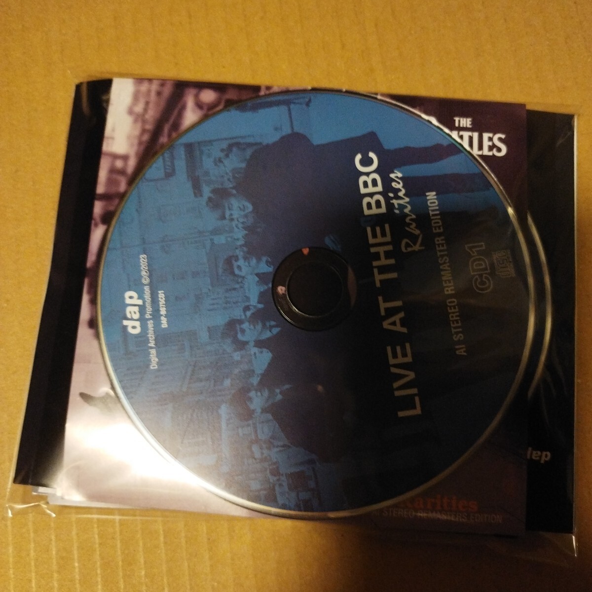 The Beatles Live at the bbc rarities at thebeeb radio special AI 新品輸入プレス盤10CD 5タイトル BBC stereo remasters _画像1