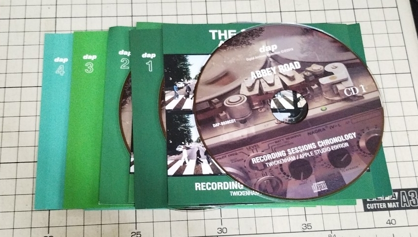 ビートルズ BEATLES - ABBEY ROAD : RECORDING SESSIONS CHRONOLOGY - TWICKENHAM / APPLE STUDIO EDITION (8CD)新品輸入プレス盤_画像9