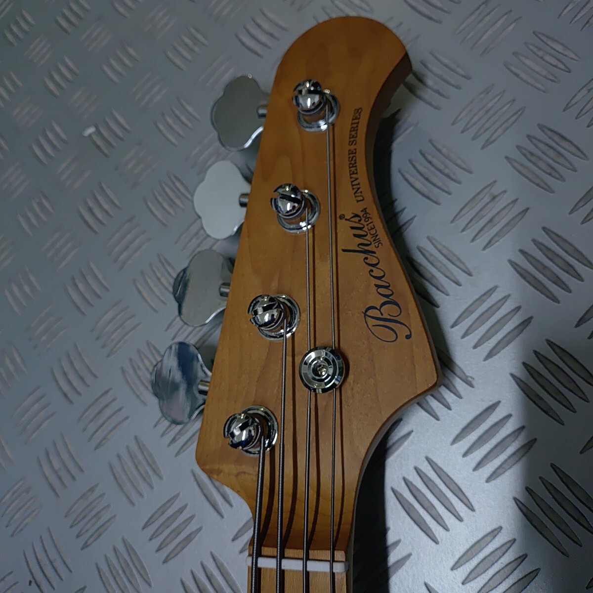BACCHUS バッカス WJB-1DX RSM/M SFB エレキベース 中古_画像6