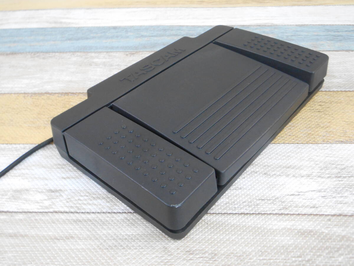 【TASCAM/タスカム】3ペダルフットスイッチ　RC-3F （ジャンク扱い）_画像2