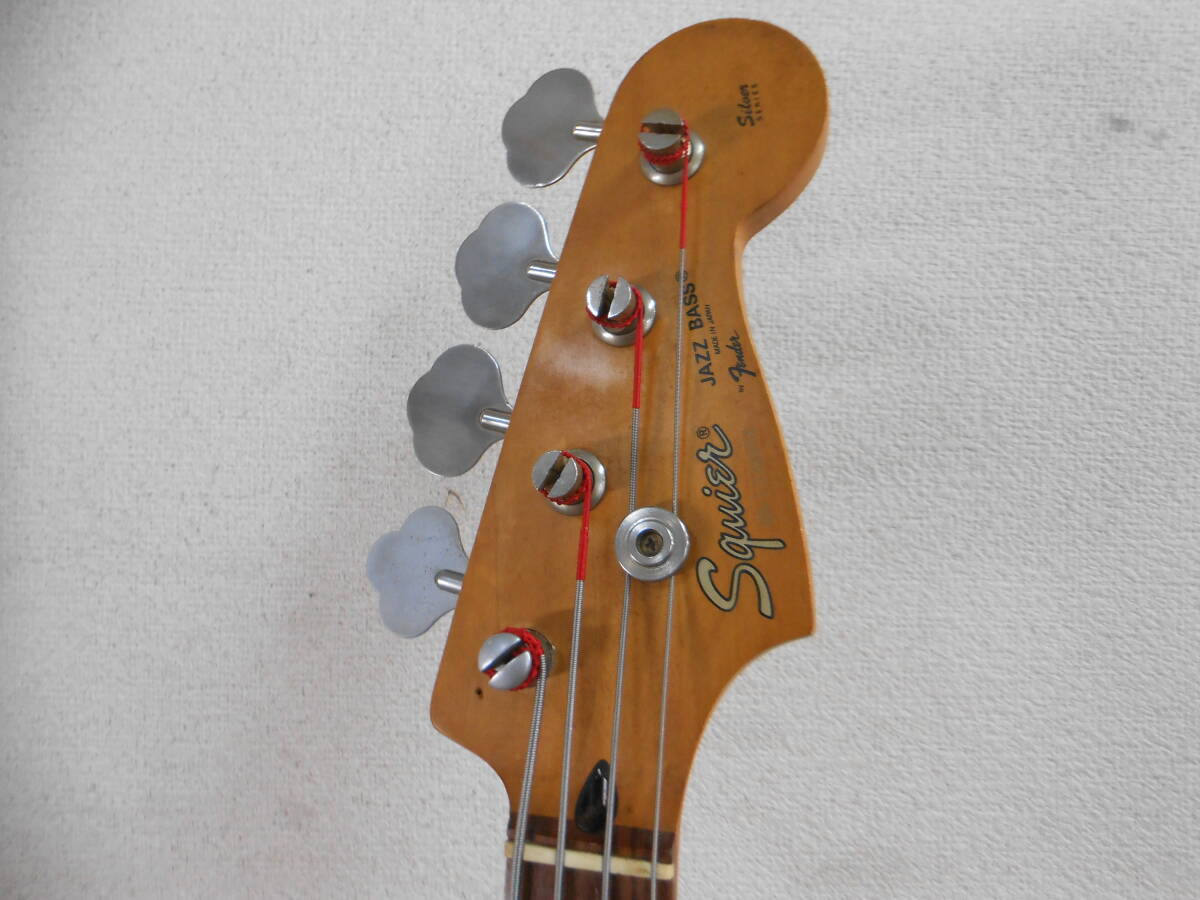 ～ジャパンビンテージ～【Fender Squier】ジャズベース JAZZ BASS Silver series_画像2