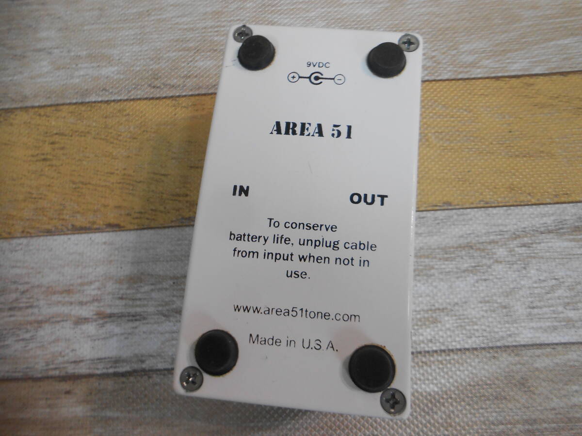 ～USA製～【AREA51】エフェクター　FUZZ/ファズ_画像7