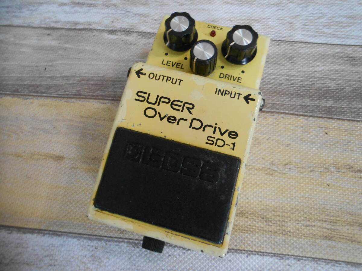 ～日本製～【BOSS/ボス】SUPER Over Drive/スーパーオーバードライブ　SD-1_画像1