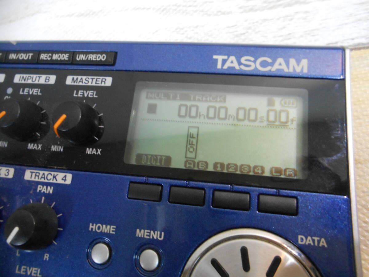 【TASCAM/タスカム】マルチトラックレコーダー/MTR　DP-004 （ジャンク扱い）_画像2