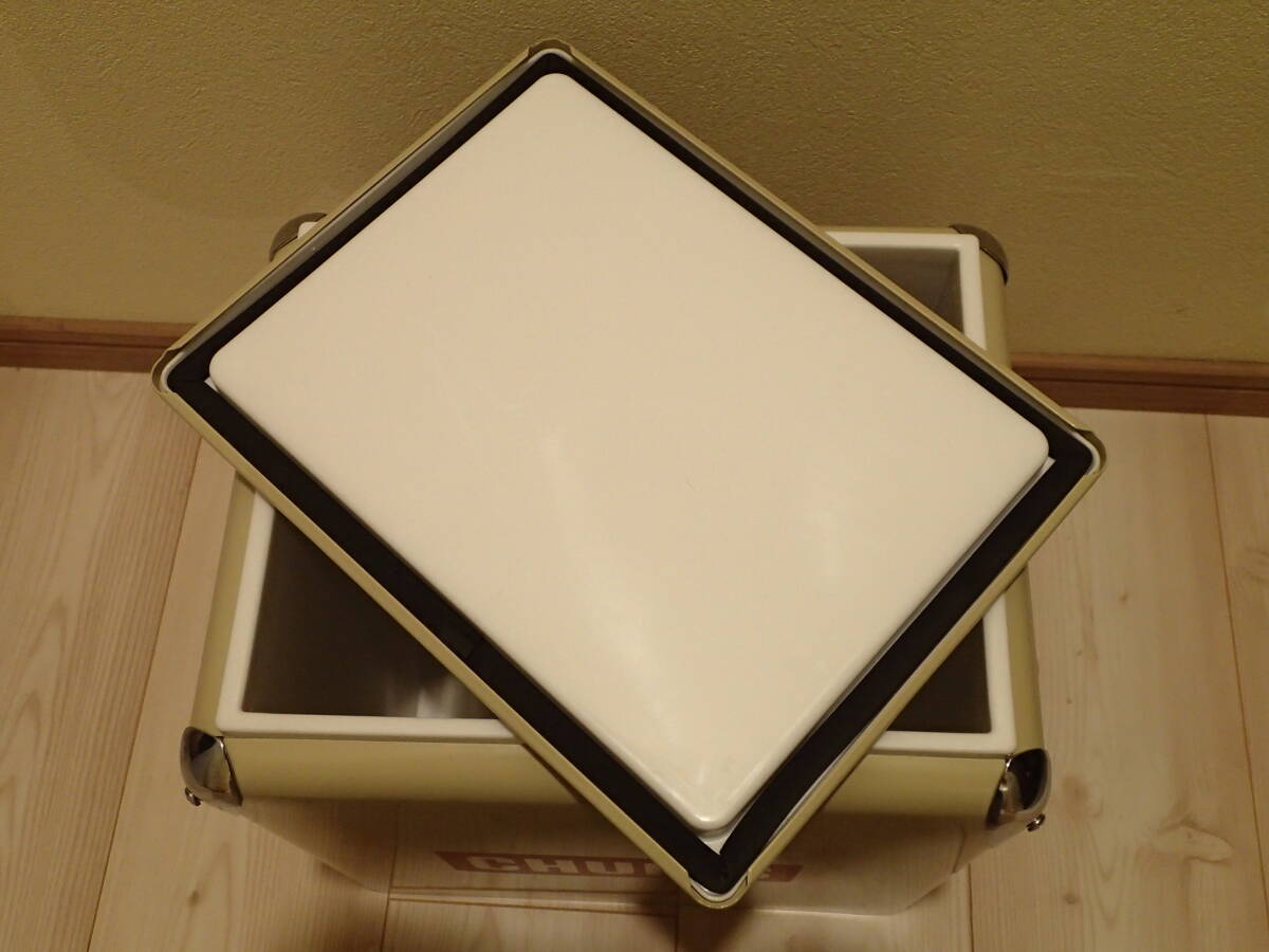 チャムス CHUMS チャムススチールクーラーボックス CH62-1803　12L / ベージュ_画像7