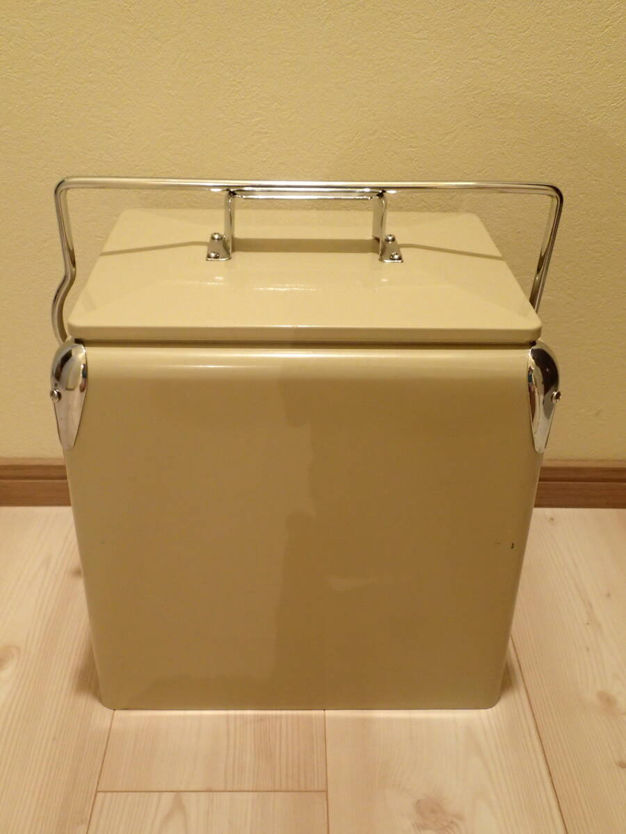 チャムス CHUMS チャムススチールクーラーボックス CH62-1803　12L / ベージュ_画像3