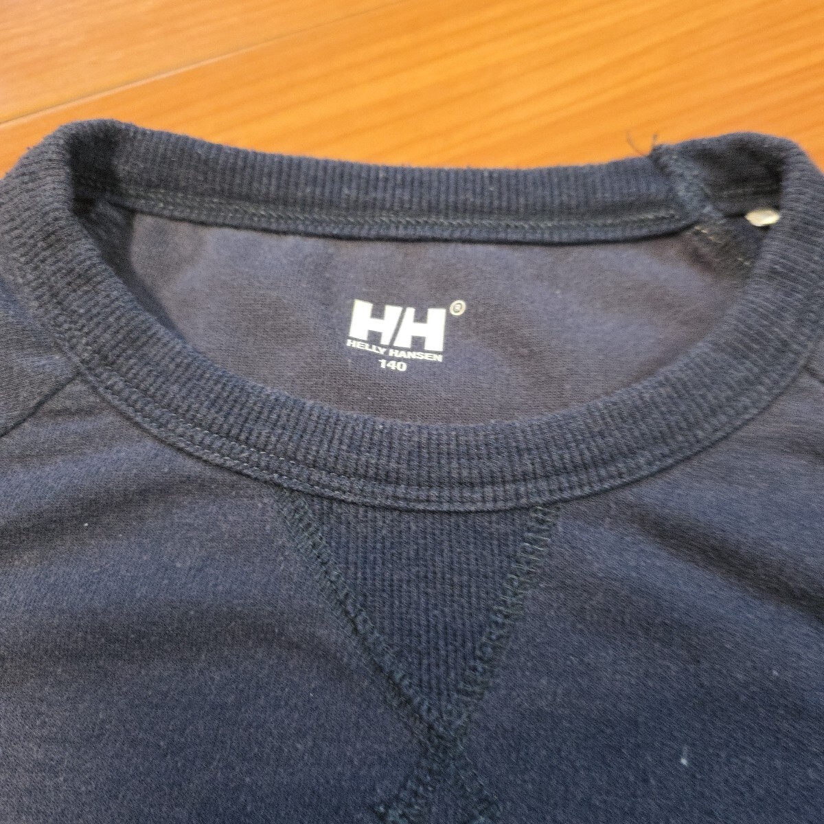 ヘリーハンセン　フリース　Tシャツ　140㎝　 ネイビー 