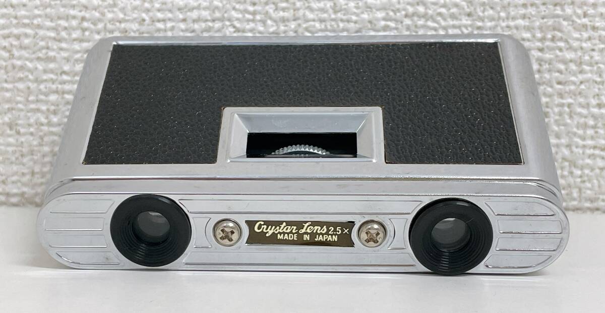  【双眼鏡・オペラグラスまとめて★】Nikon 3倍/グリーン/Crystar Lens/Sport Glass/レトロ/現状品/A710-229_画像5