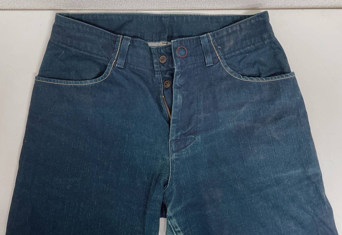 ☆【日本製 リーバイス ストレートジーンズ W32 股下 約75㎝】メンズファッション /デニム パンツ /A79-492_画像4