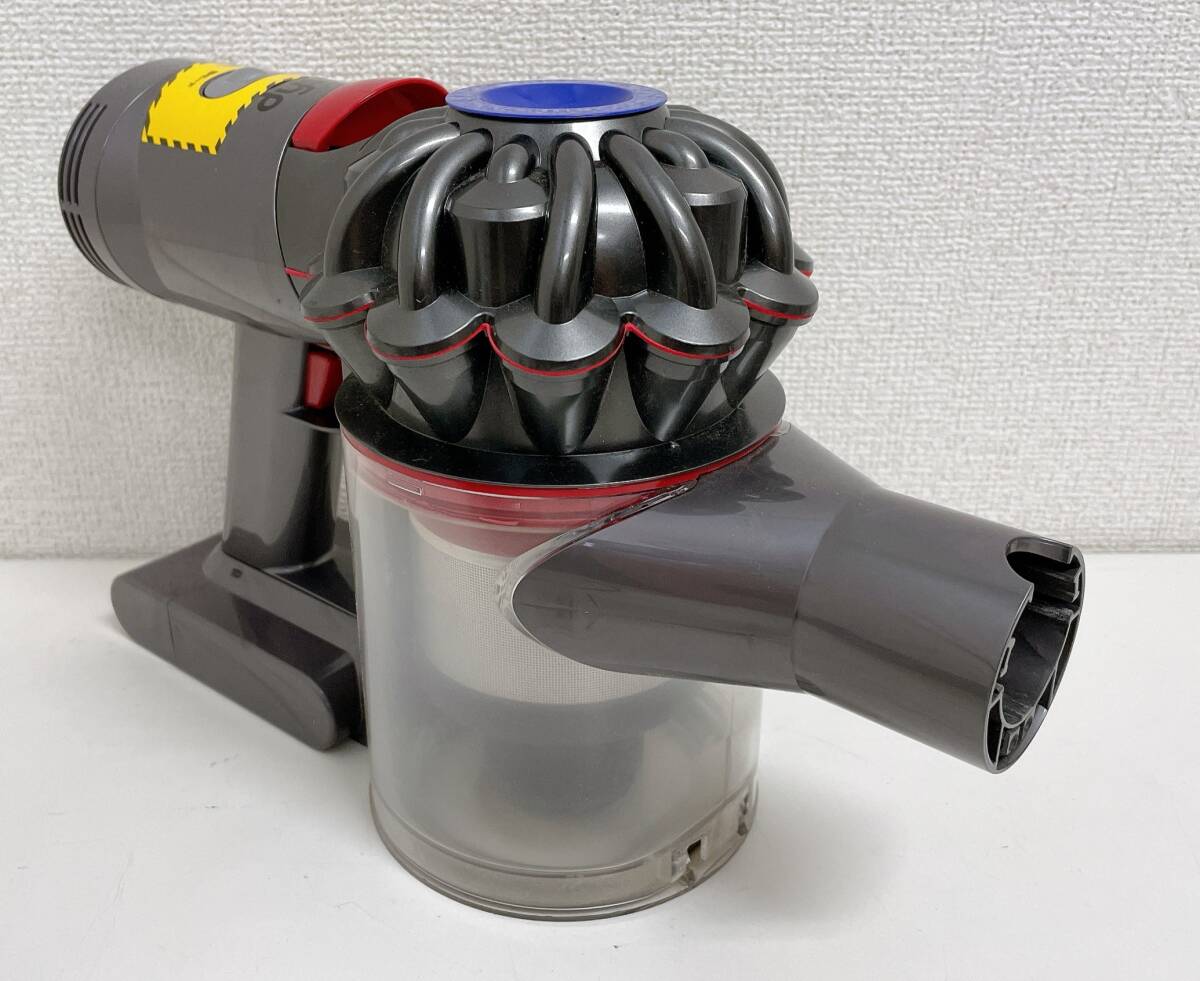 【dyson ダイソンV7 fluffy origin 掃除機★】パープル/通電OK/お掃除/コードレス/現状品/A710-090_画像2