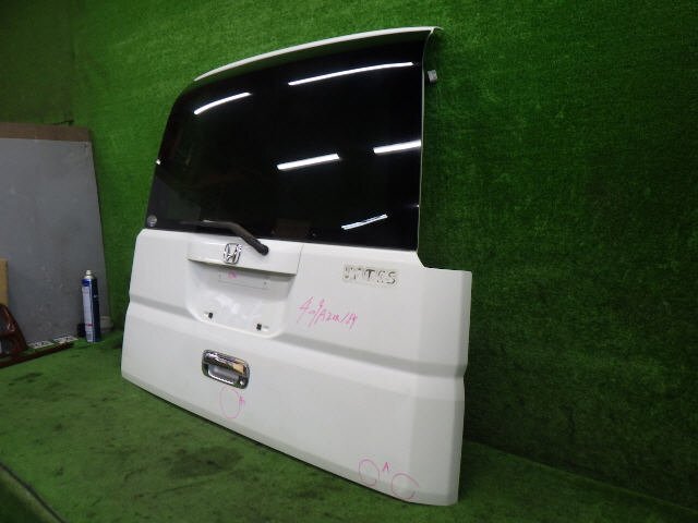 ★ 即決あり H15年 バモス HM1 HM2 バックドア リアゲート 68100-S8R-000ZZ 白 NH578 ※個人宅不可(福山通運支店止め)[ZNo:07021951]_画像2