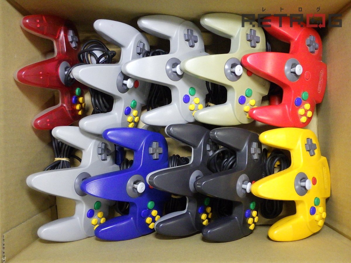 【ジャンク】ニンテンドー64 コントローラーセット 10個(gè) N64 ニンテンドー64