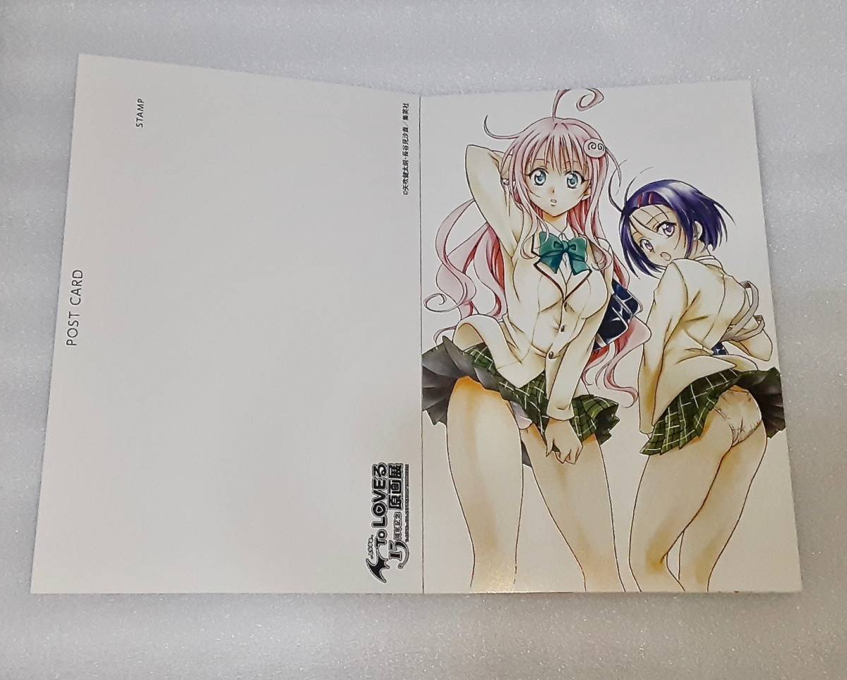To LOVEる 原画展 ポスカ B-1 ララ 西連寺春菜 ポストカード バラ売り トラブル 15周年記念原画展 finale ジャンプ展 ポストカードブック_画像1