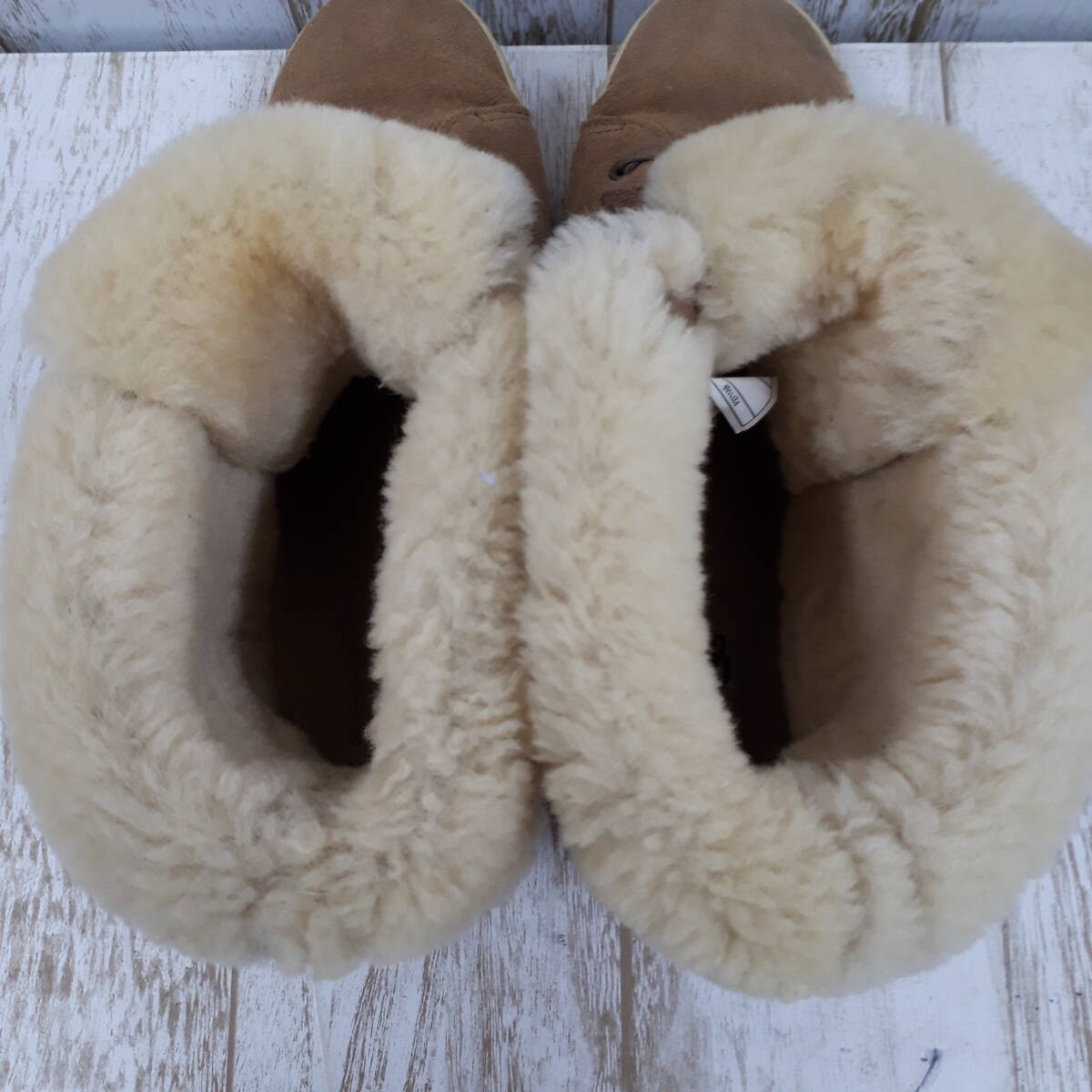 靴866-194♪【80】UGG アグ ボアスニーカー 25㎝ 1016956_画像4