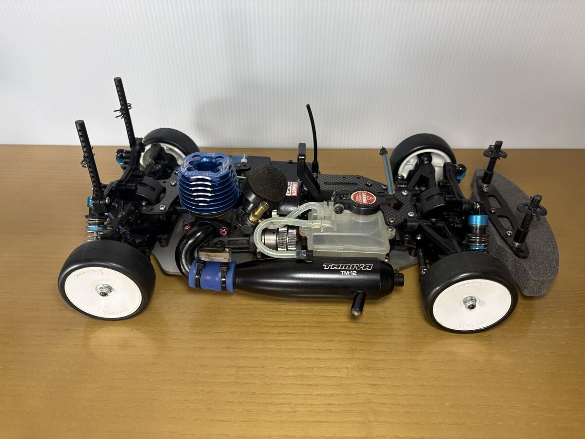 タミヤ TG10-mk2 プロポ付き FS-12Fエンジン 2スピード アルミダンパー エンジンカー エンジンラジコン アルピーヌ A110 TT-02_画像5