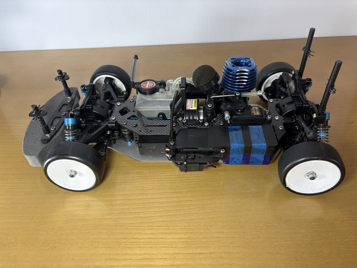 タミヤ TG10-mk2 プロポ付き FS-12Fエンジン 2スピード アルミダンパー エンジンカー エンジンラジコン アルピーヌ A110 TT-02_画像6