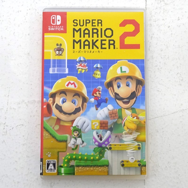 ★中古★Nintendo Switchソフト スーパーマリオメーカー 2(ニンテンドースイッチ/任天堂/スイッチ)★【GM646】の画像1
