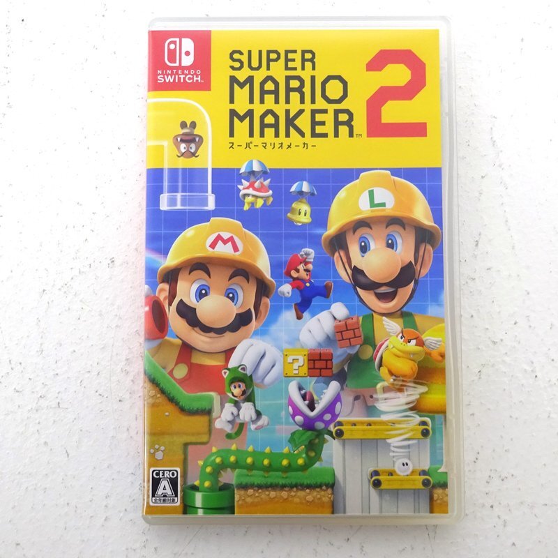 ★中古★Nintendo Switchソフト スーパーマリオメーカー 2 (ニンテンドースイッチ/任天堂/スイッチ)★【GM646】の画像1