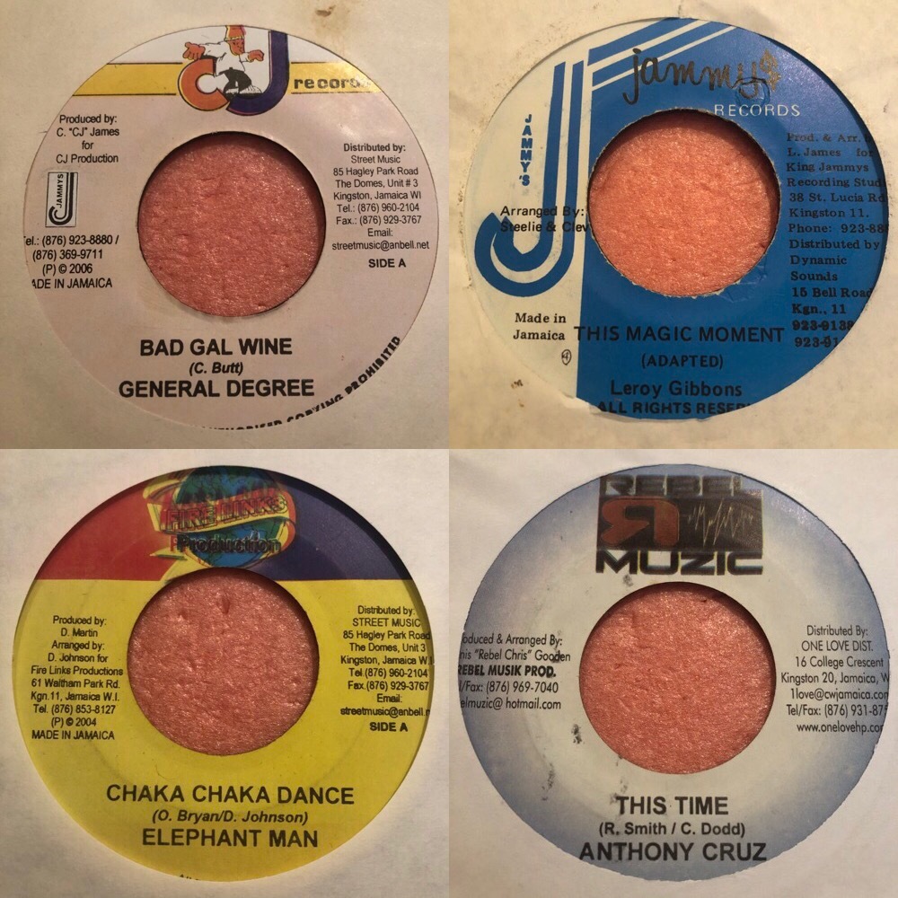 7” ジャマイカ盤 ダンスホールレゲエ 20枚セット 18 Dancehall Reggae / JAH CURE BUSY SIGNAL BOUNTY KILLA BENNIE MAN ELEPHANT MAN_画像2