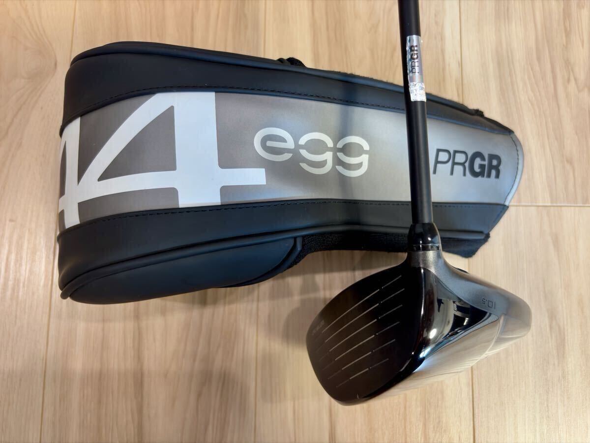 * очень красивый красота редкость Mini Driver PRGR PRGR egg 44 Driver 10.5° S вал 44.5 дюймовый короткий сяку прекрасный товар 
