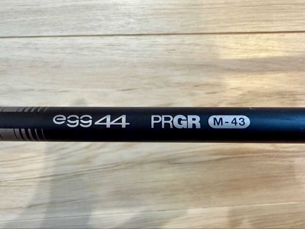 * очень красивый красота редкость Mini Driver PRGR PRGR egg 44 Driver 10.5° S вал 44.5 дюймовый короткий сяку прекрасный товар 