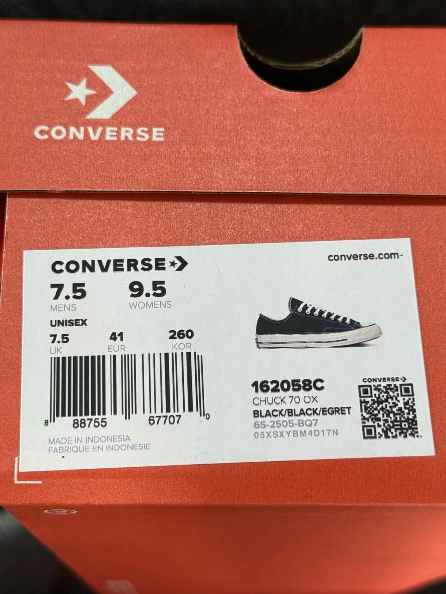  Converse молния Taylor CT70 26cm включая доставку CONVERSE черный все Star чёрный 