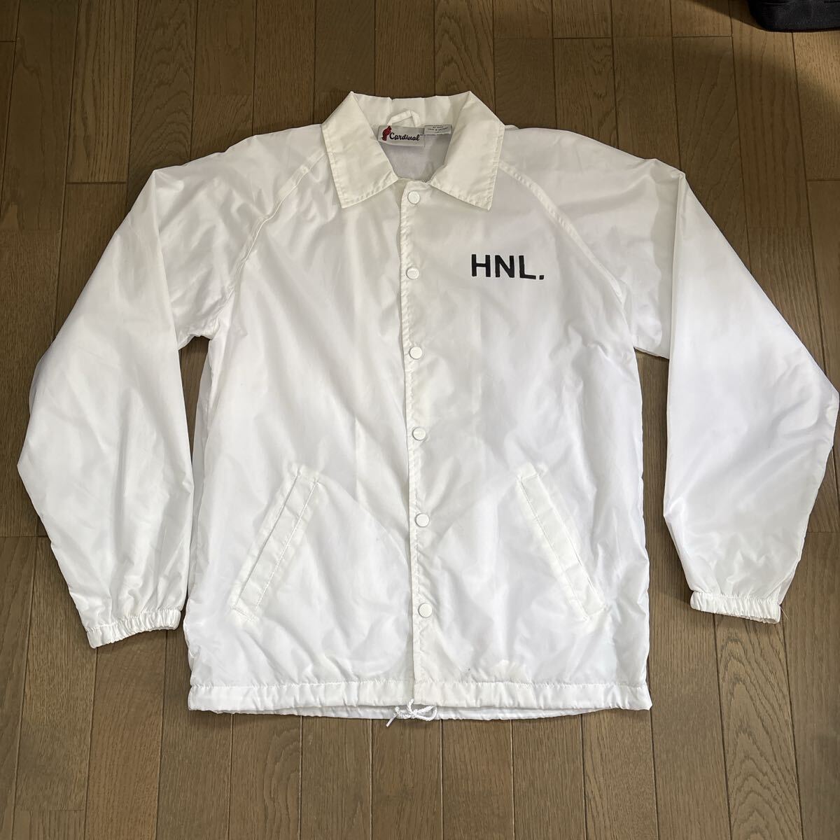 必見☆ハワイCardinal HNLホノルル コーチジャケット ホワイト/maikai souvenir store Hawaii _画像1