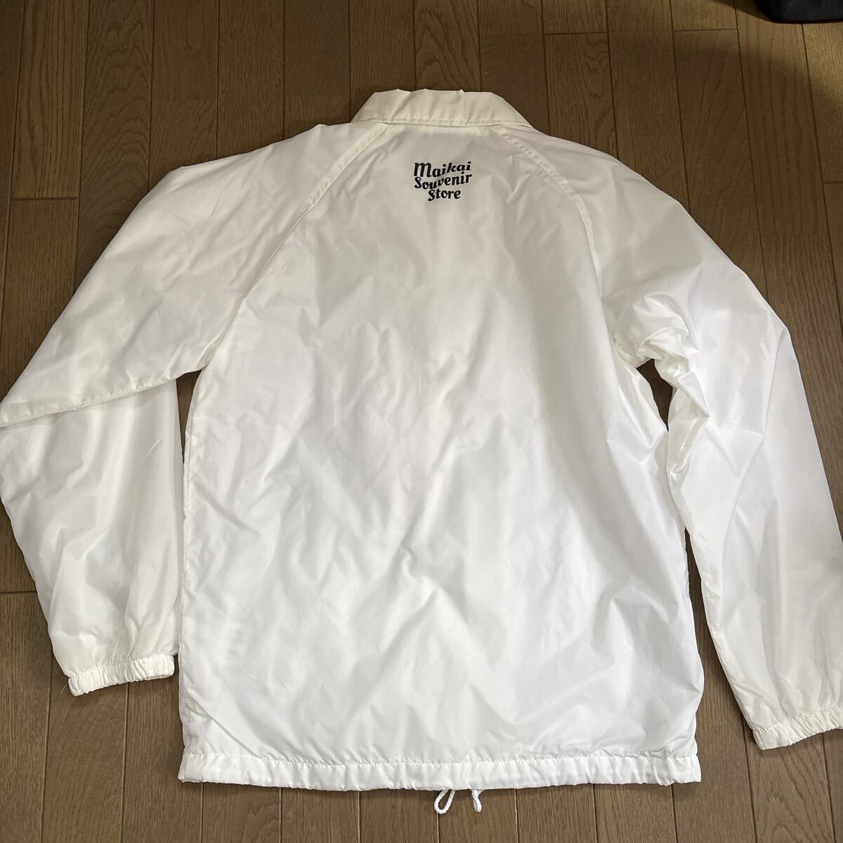 必見☆ハワイCardinal HNLホノルル コーチジャケット ホワイト/maikai souvenir store Hawaii _画像6