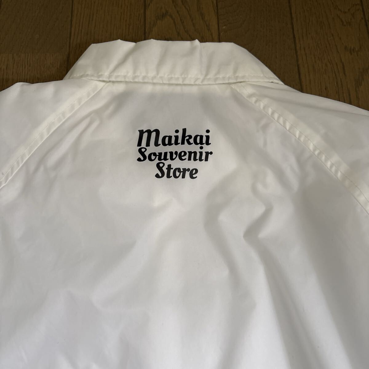 必見☆ハワイCardinal HNLホノルル コーチジャケット ホワイト/maikai souvenir store Hawaii _画像7