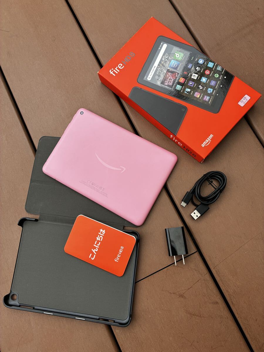 Fire HD 8 32GB 第12世代 Wi-Fiモデル firehd8 ピンク iPad タブレット_画像1