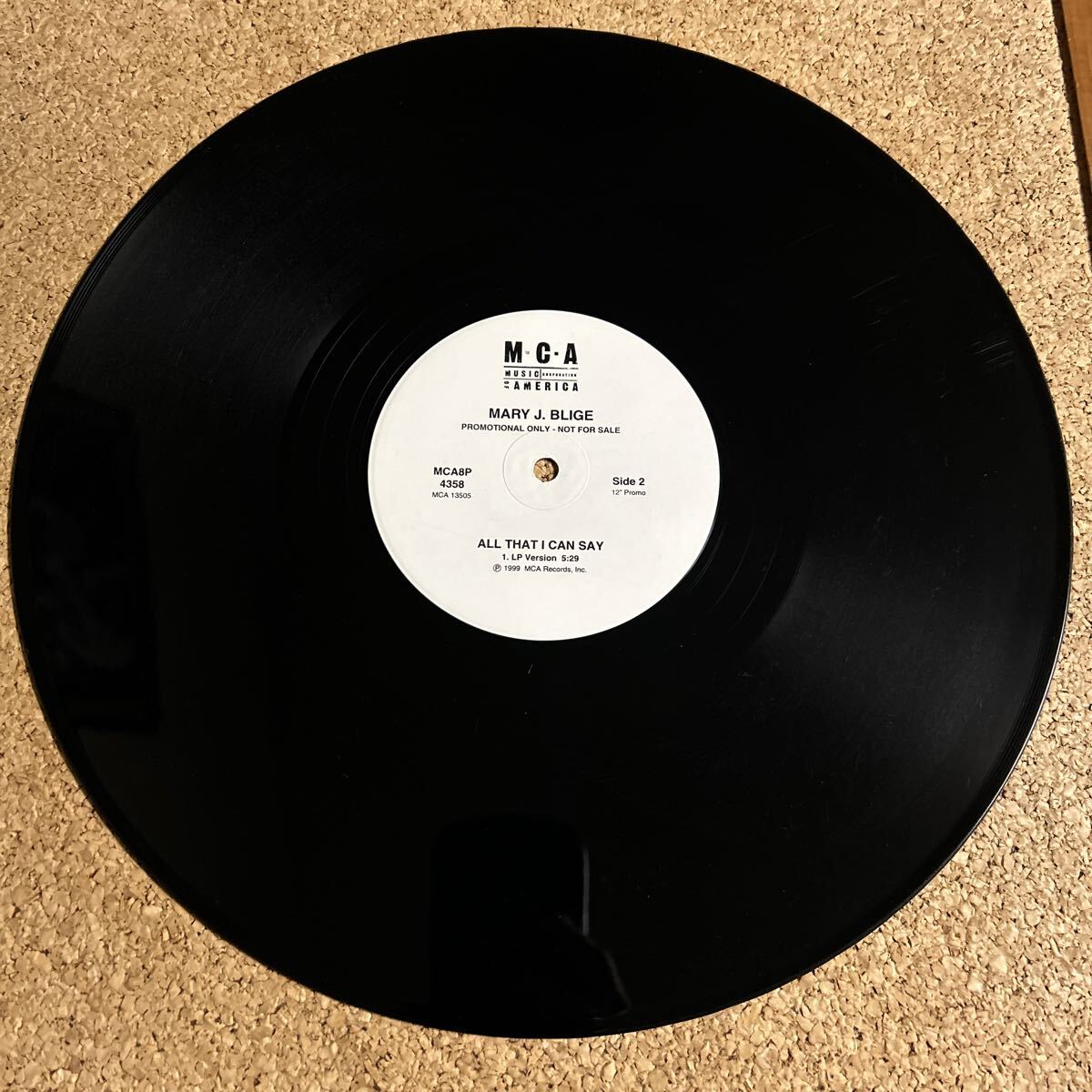 MARY J. BLIGE / ALL THAT I CAN SAY / LP レコード_画像5