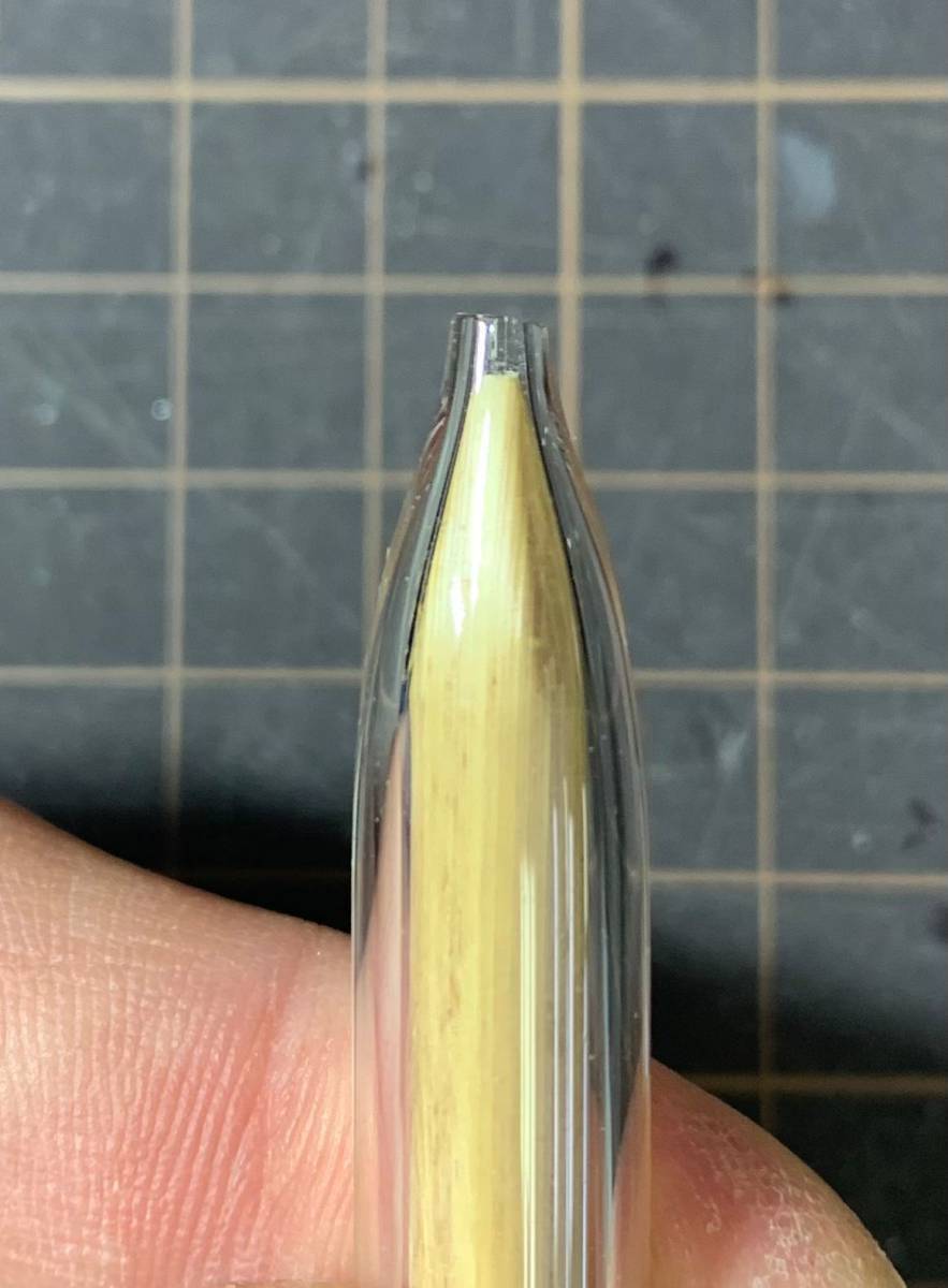 本州送料込み カヤ&クジャクウキ手作り 耐熱へらウキ成形器 内径約5mm 5本セット_画像3