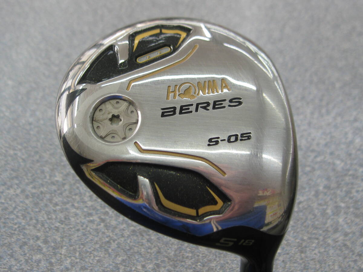 @中古処分 本間/ホンマ BERES S-05 ベレス フェアウェイ 5W ARMRQ∞ 48 ★★(R)アーマック_画像1