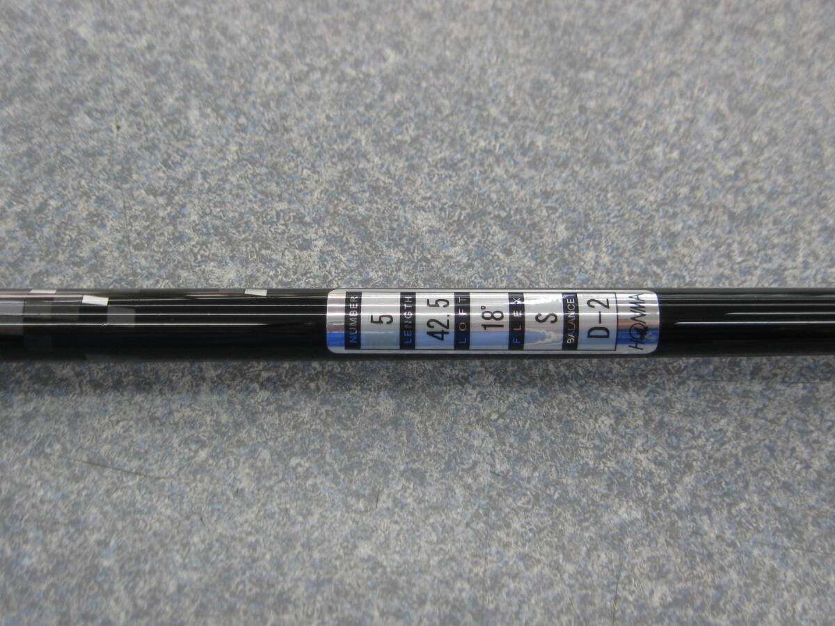 ＠未使用処分 ホンマ 本間 2022年 ツアーワールド TOUR WORLD TW757 フェアウェイ 5W VIZARD for TW757 50 カーボン（S）①_画像4