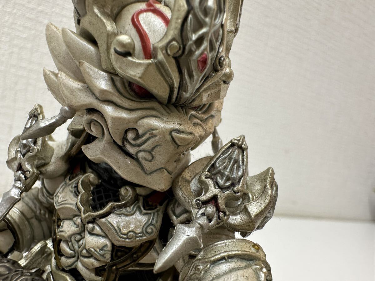 ☆無限堂☆ 牙狼　GARO 牙狼デフォルメ魔戒コレクション 白夜騎士ダン GARO ガロ 完成品 フィギュア 1円スタート　(064)_画像4