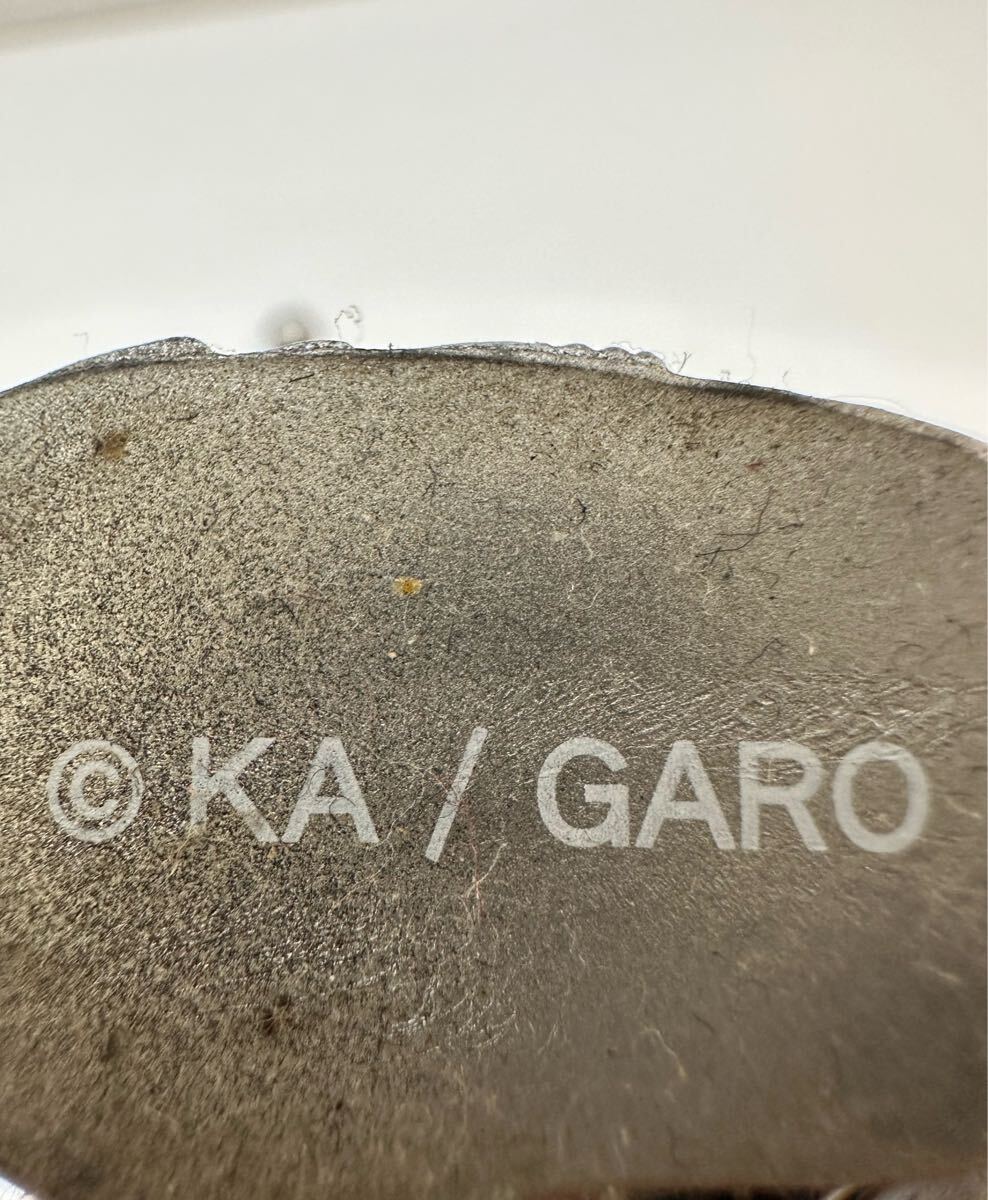 ☆無限堂☆ 牙狼　GARO デフォルメ魔戒コレクション 銀牙騎士ゼロ メッキ　約9cm 1円スタート　(060)_画像7