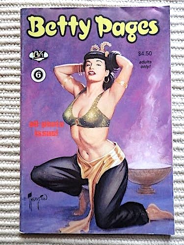 米国雑誌★Betty Pages★all-photo issue 1991★ベティ・ペイジ★ボンデージクィーン_画像1