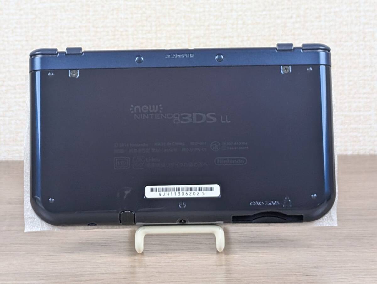 【極美品】New Nintendo ニンテンドー 3DS LL メタリックブルー 充電器 タッチペン SDカード付き すぐ游べるセット Nintendo 3DSLL