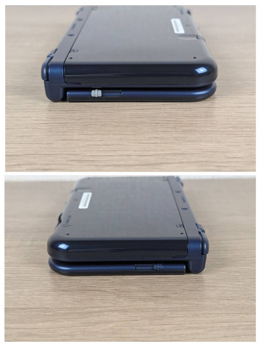 【極美品】New Nintendo ニンテンドー 3DS LL メタリックブルー 充電器 タッチペン SDカード付き すぐ游べるセット Nintendo 3DSLL
