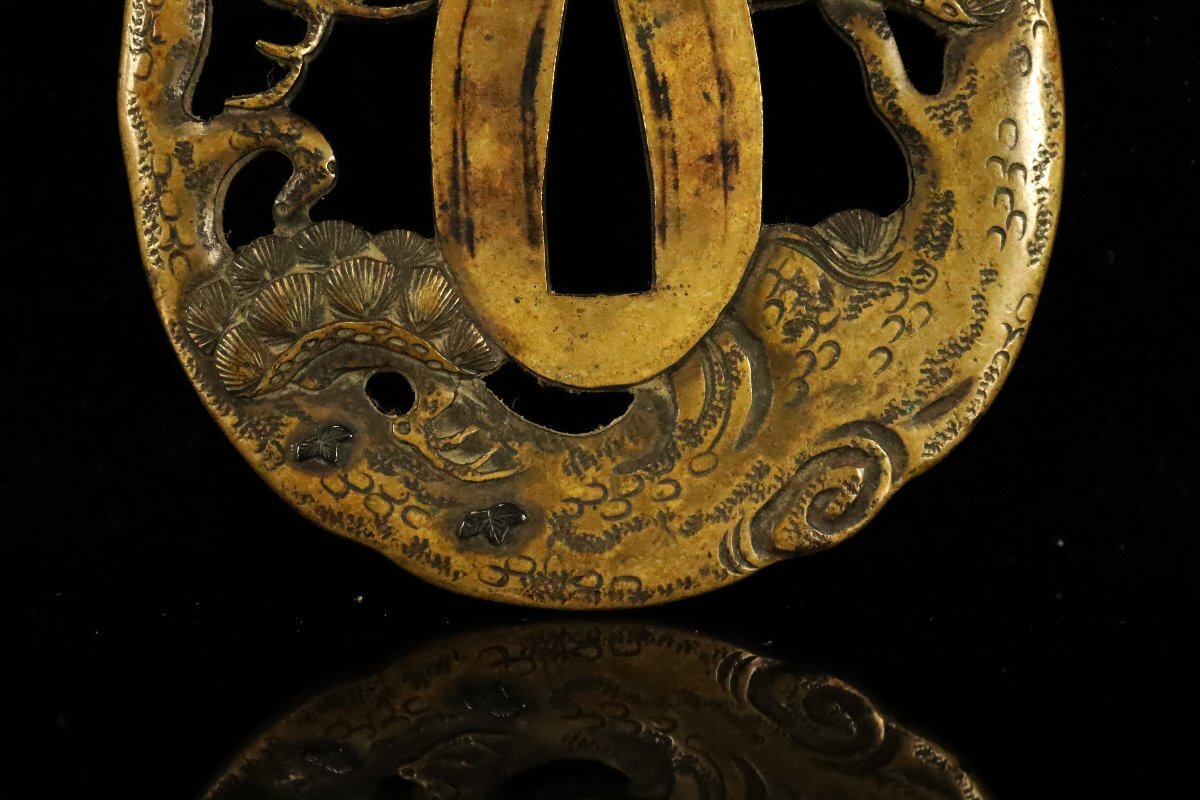 [ASAHI] меч гарда меча элемент медь земля высота мясо гравюра ястреб map земля . гарда меча первоклассный маленький . структура меч оборудование товар [710123qr]