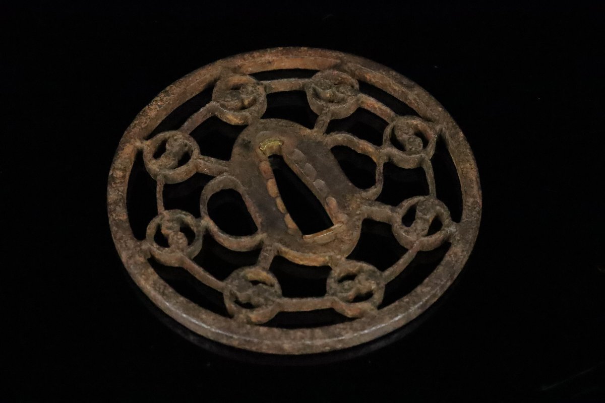 [ASAHI] название гарда меча специальный выпуск прекрасный ... гарда меча! Edo времена металлический . земля книга@. столица ...[7953ww]